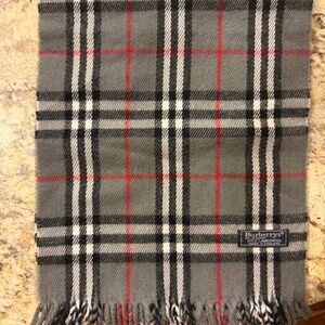 Burberry Gray Lambswool Novacheck